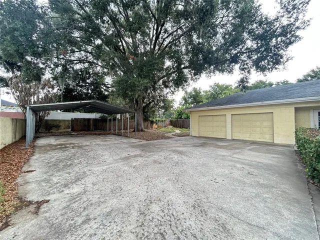 rear yard
