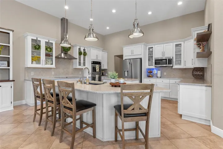 Beautiful Kitchen with Large Center Island