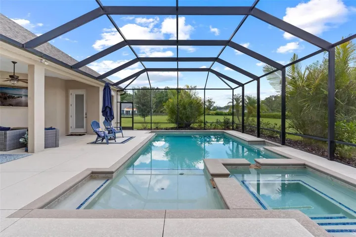 Pool with Spa