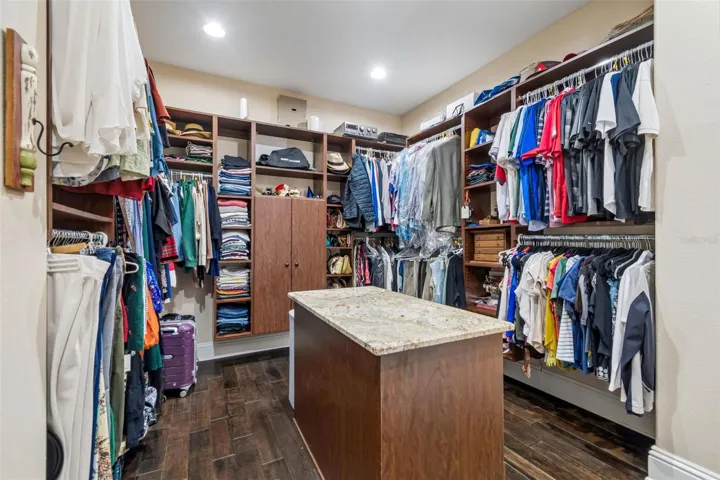 Primary Bedroom custom closet