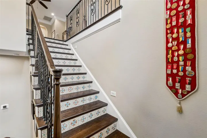 Stairs to loft