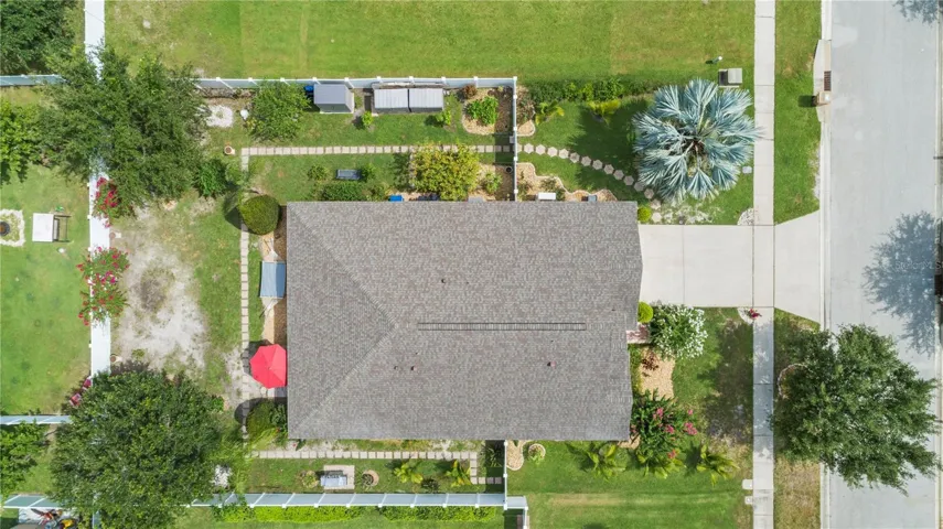 birds eye view