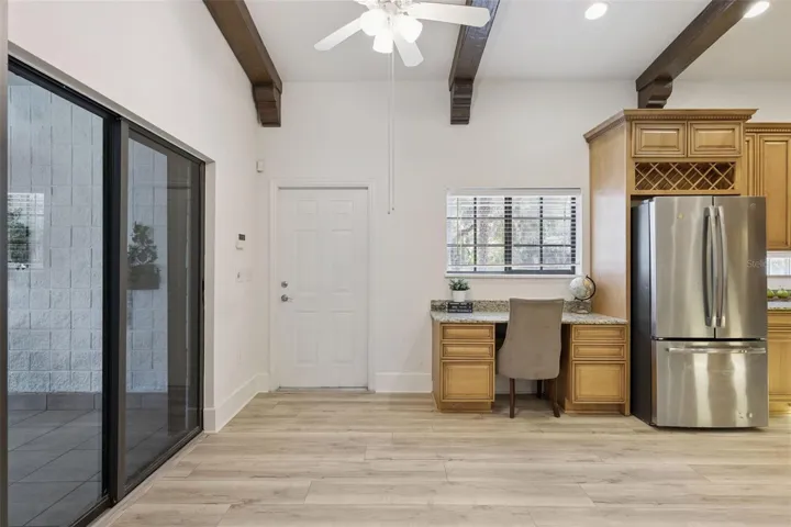 Kitchen and Bird Aviary