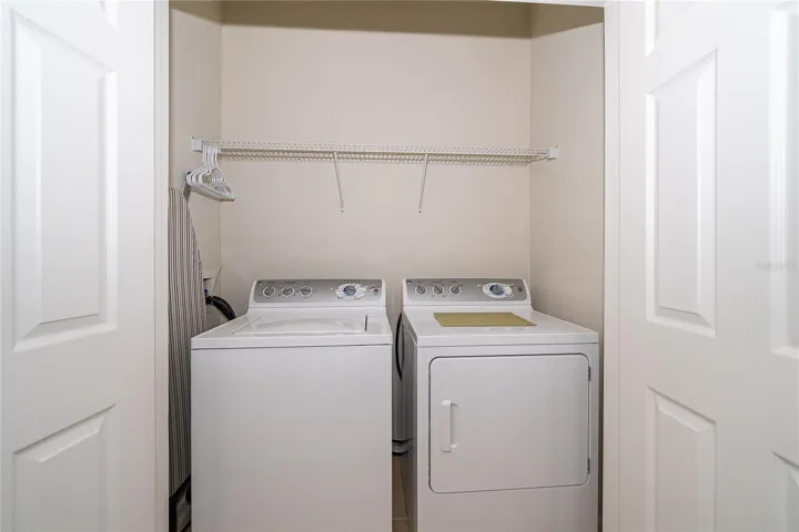 Laundry closet