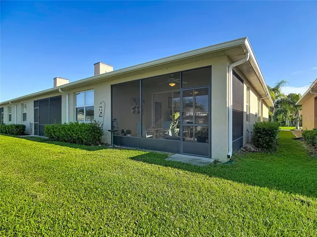 Rear View of Home