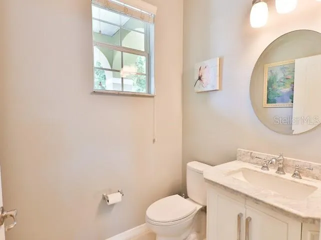 Half Bath 1st floor off Foyer