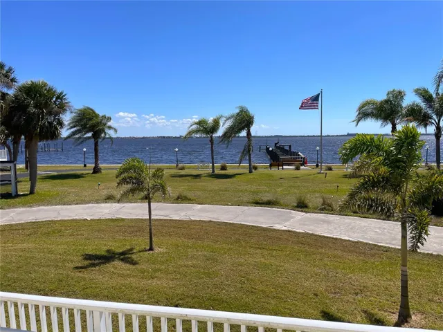 View from the Clubhouse.  Dock is being replaced this year.