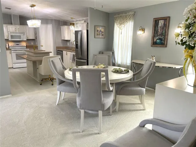 Dining room and Kitchen