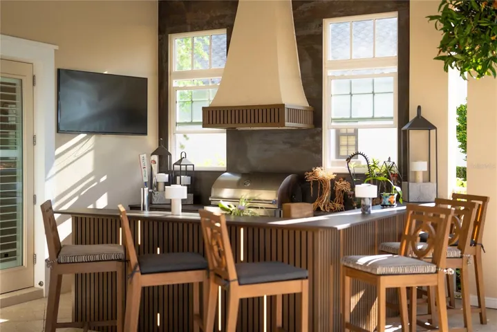 Newly updated & redesigned Outdoor Kitchen
