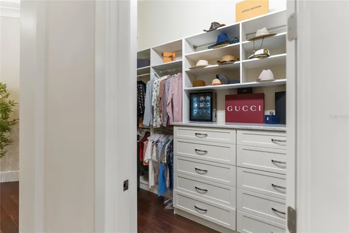 2nd Walk-in Closet in Primary Bedroom