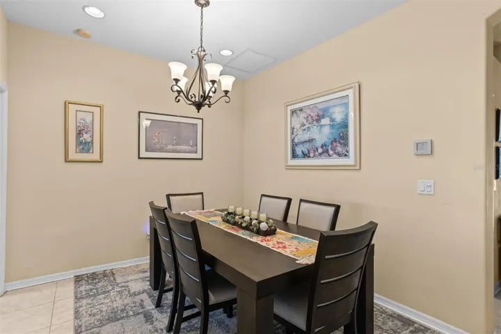 Formal dining room