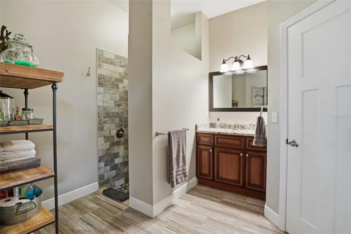 Primary Bathroom Walk in Shower