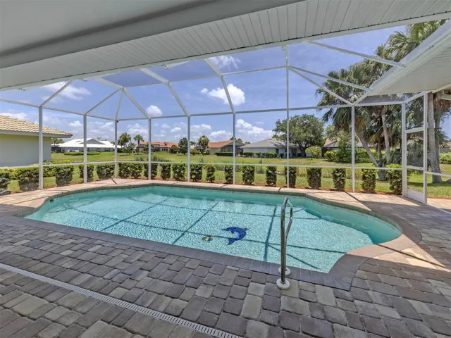 This beautiful lanai allows you to extend your living space!