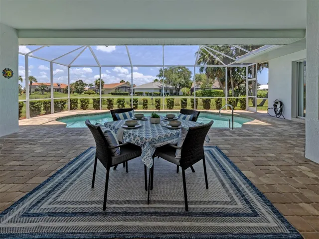 Step outside to this spectacular south east facing lanai! You will fall in love with the extra undercover entertaining space and views!