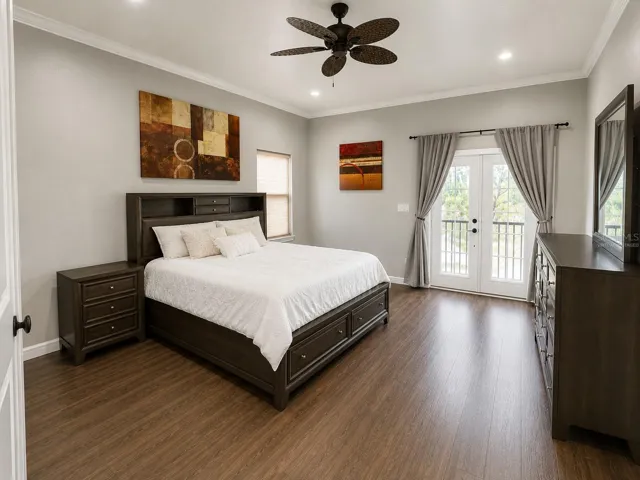 Master Bedroom “virtually staged”