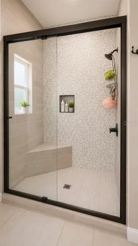 Master Bath Shower “virtually staged”