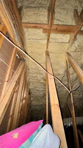 Spray foam attic Insulation