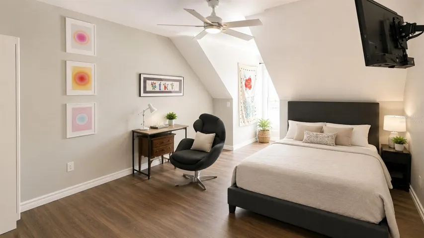 Bedroom 3          “virtually staged”