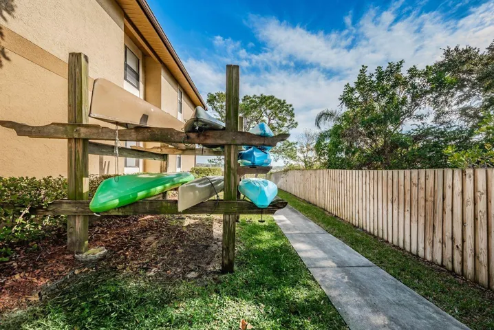 North kayak storage
