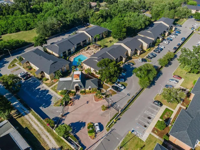 Aerial of north pool