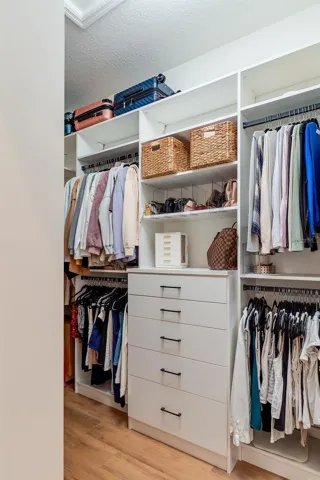 Primary bedroom closet 2