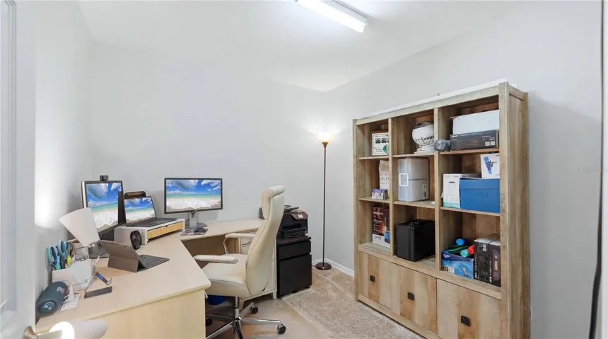 Technically another walk-in closet converted into an attached office
