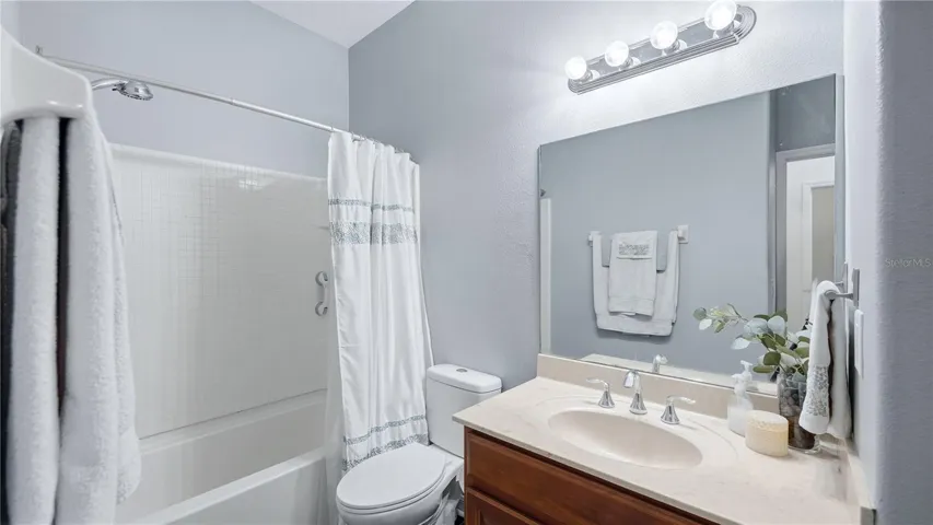 Downstairs Pool Bathroom across from Bedroom #5,