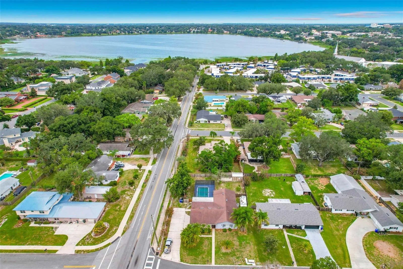 view to lake Hollingsworth