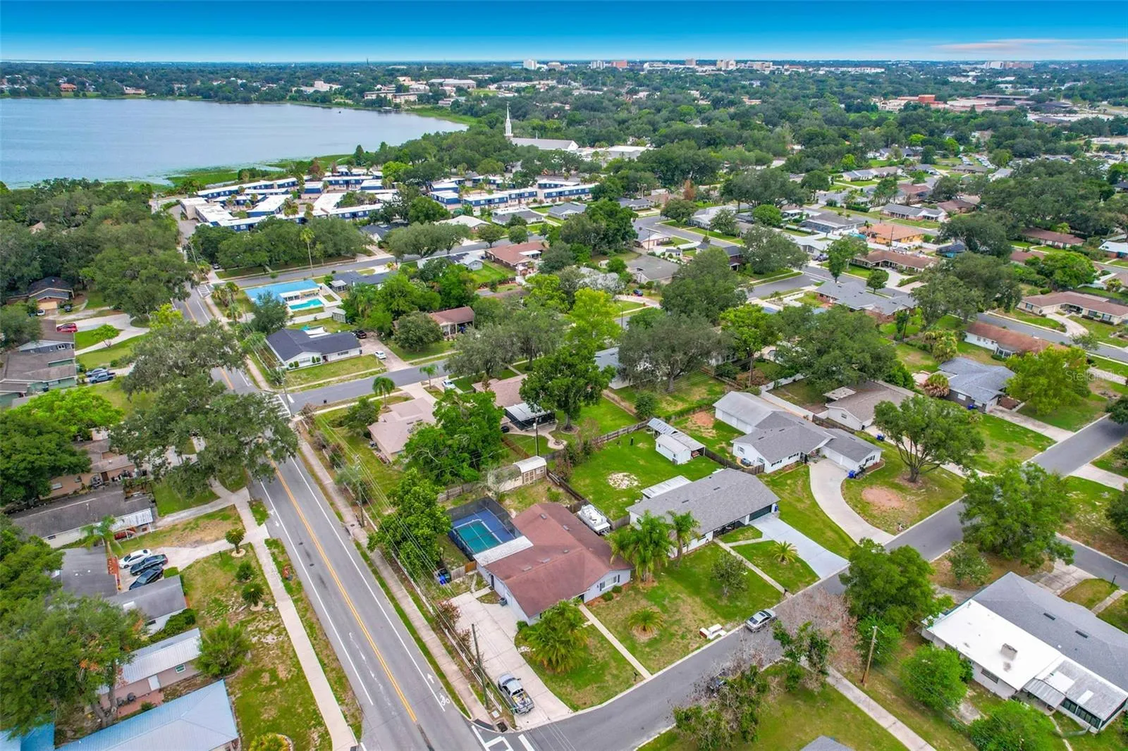 view to Lake Hollingsworth