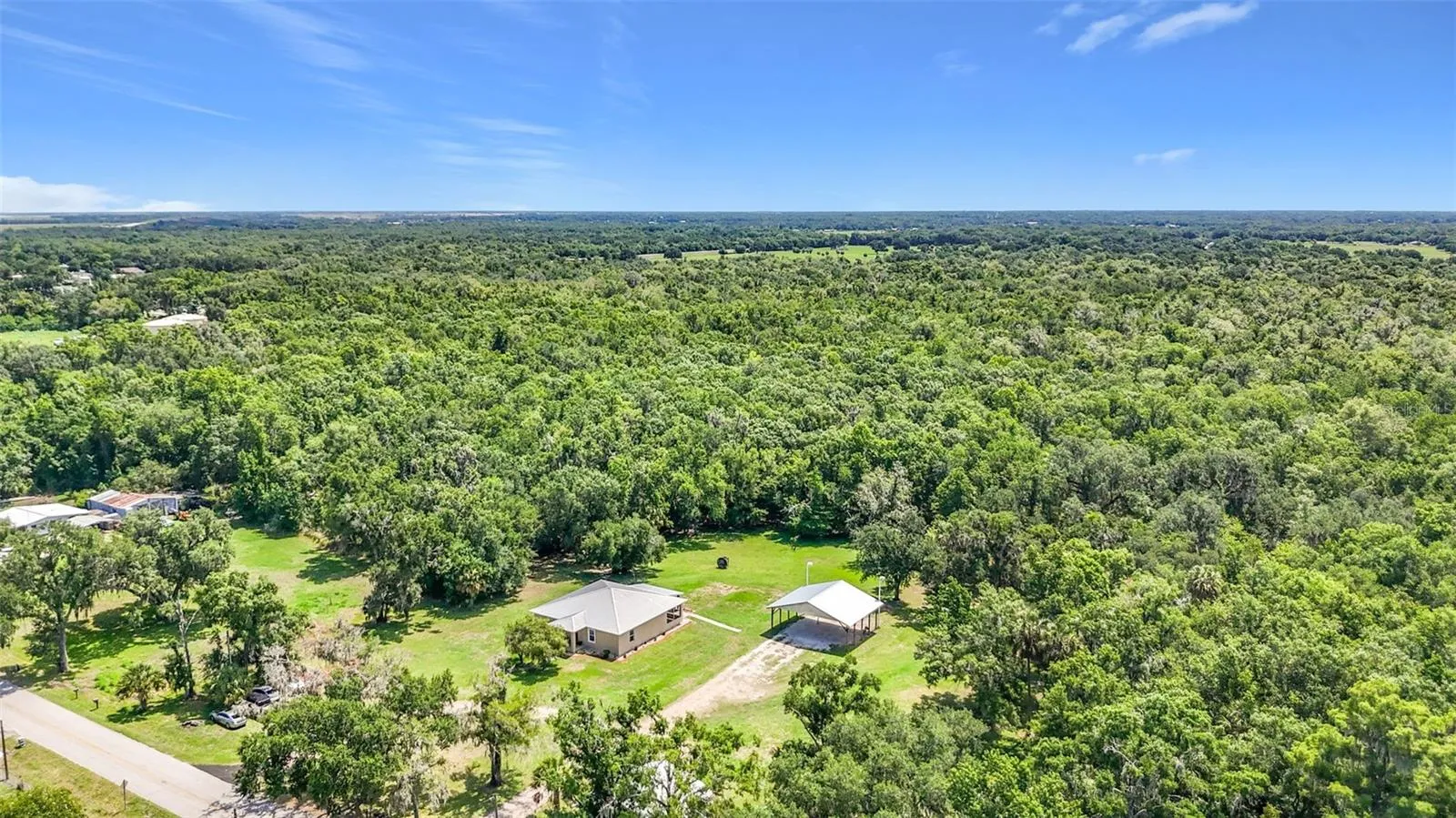 2.46 acres no neighbors behind and private on both  sides