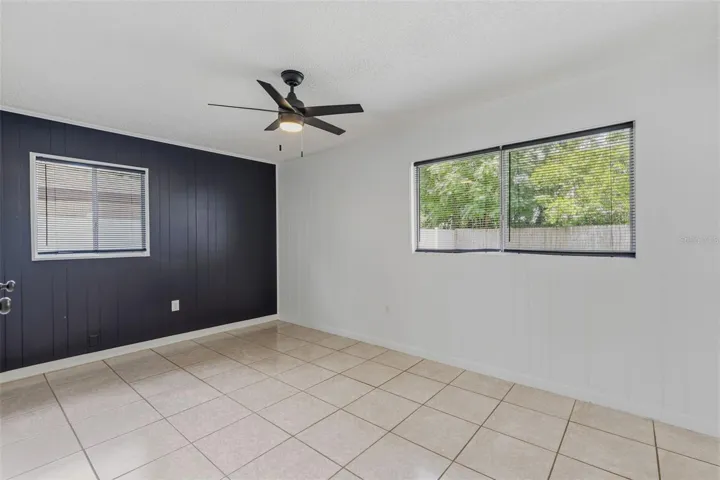Spacious master bedroom