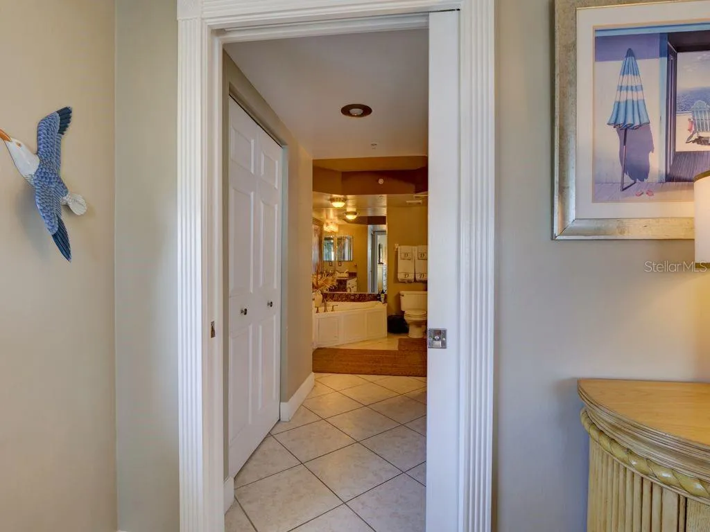 To Master bathroom