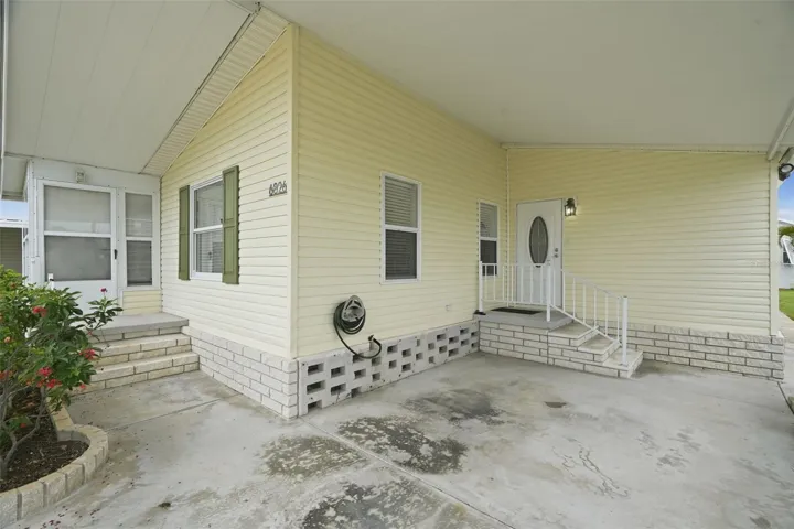 Carport area