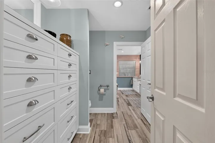 DRESSING ROOM AREA OF PRIMARY BATH
