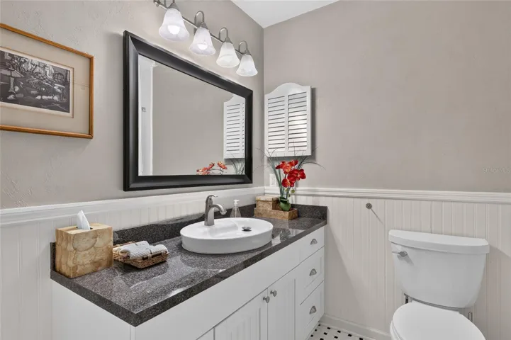 UPDATED HALL BATH
