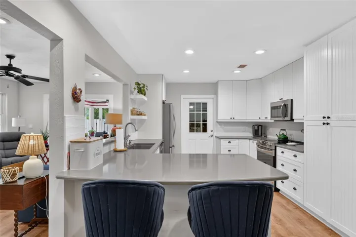UPDATED KITCHEN WITH STAINLESS APPLIANCES