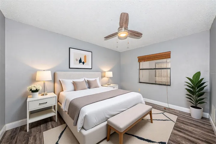 Bedroom 2 - Virtually Staged