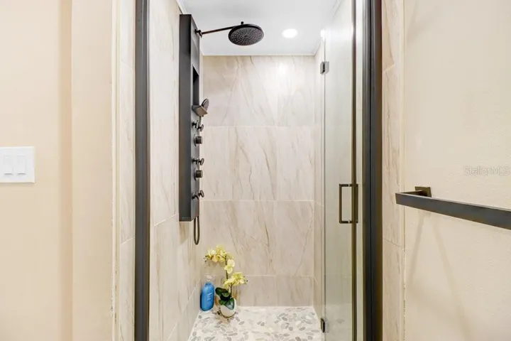 walk-in shower