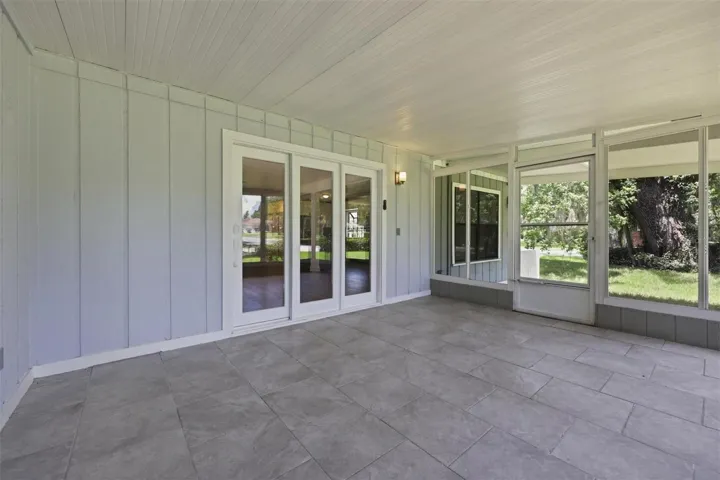 Heated and cooled Sunroom