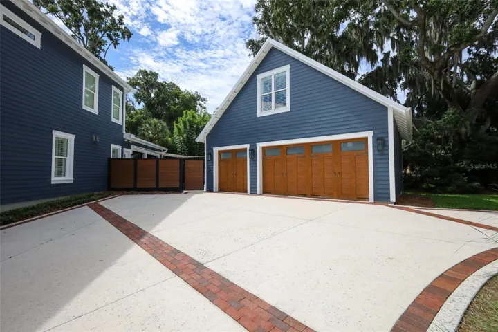 3 Plus Car Garage with Bonus room and plumbing and AC.