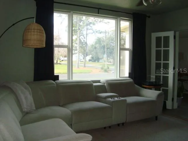 Spacious living area