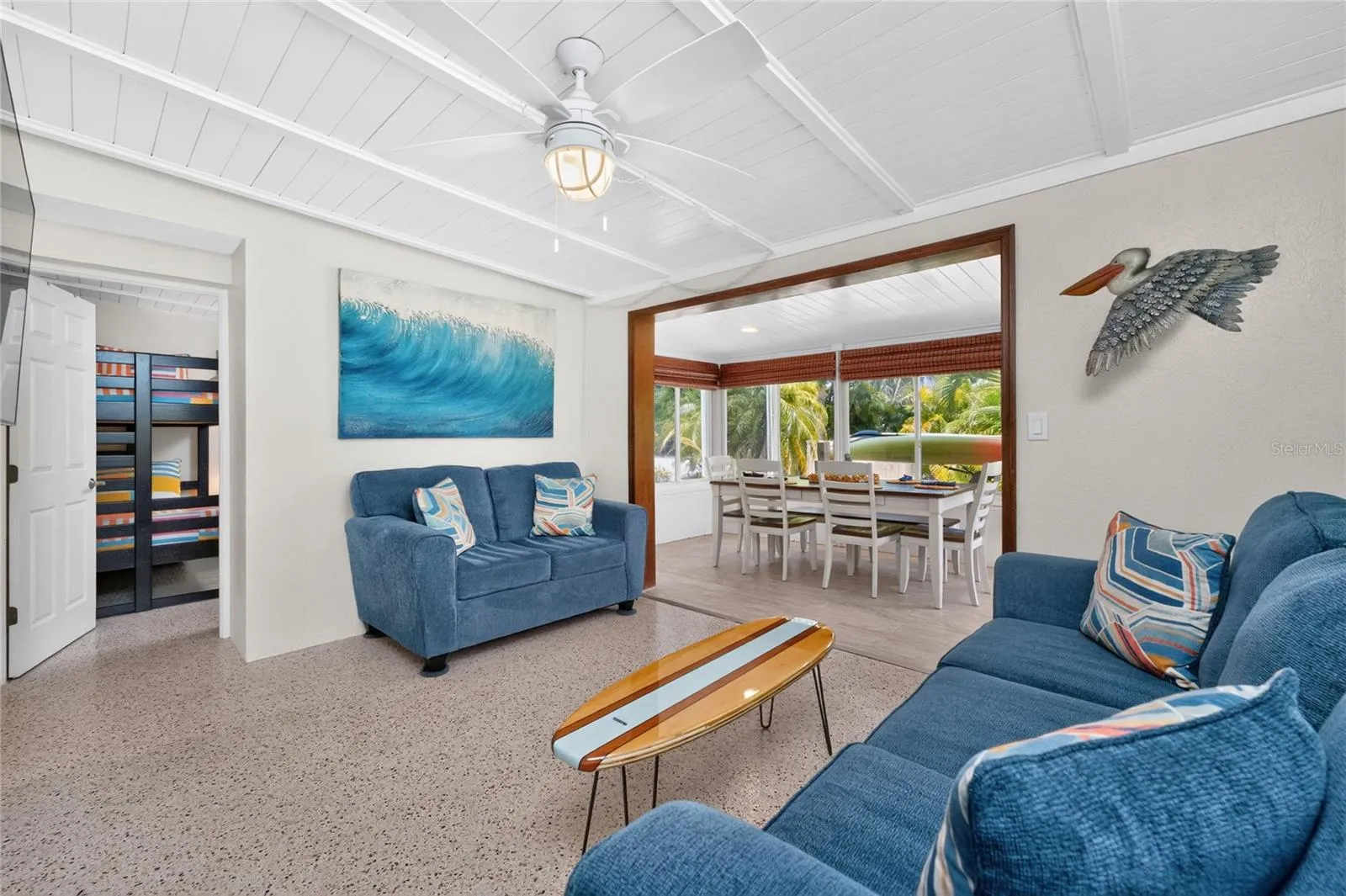 1130 Gulf Blvd - Duplex Pool House - Apt A, Suite 8 Living Area