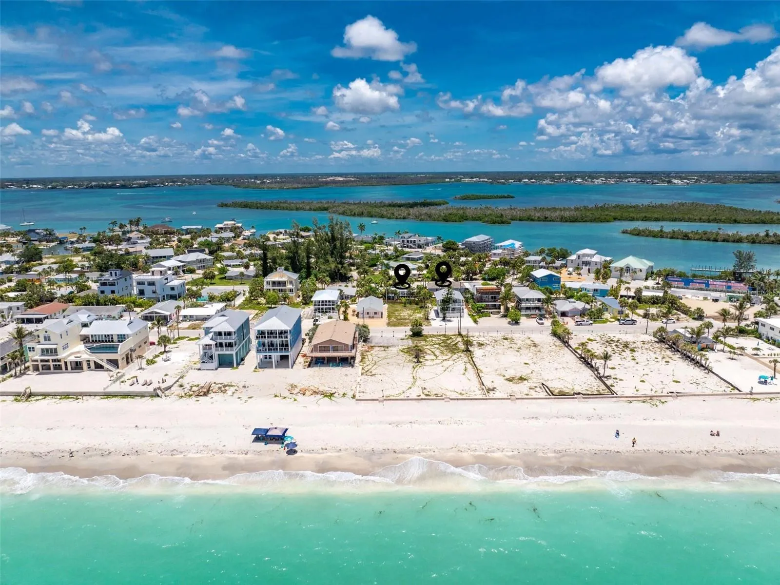 1120 and 1130 Gulf Blvd with Deeded Beach Access Point