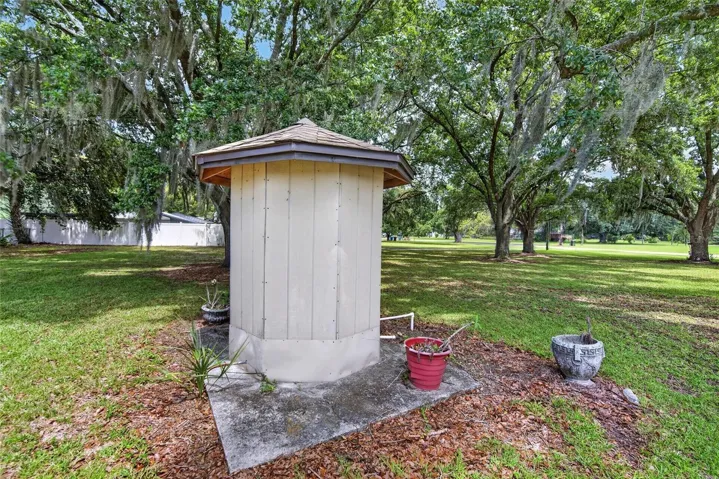 Well pump house