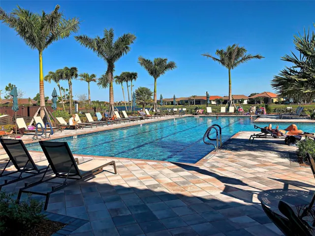 Pool by the club house