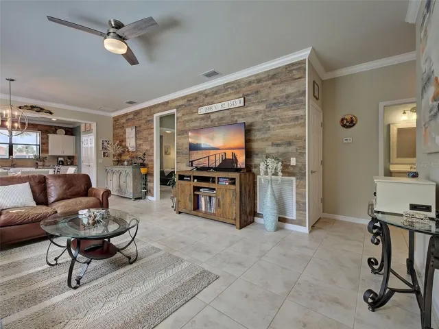 Crown molding throughout
