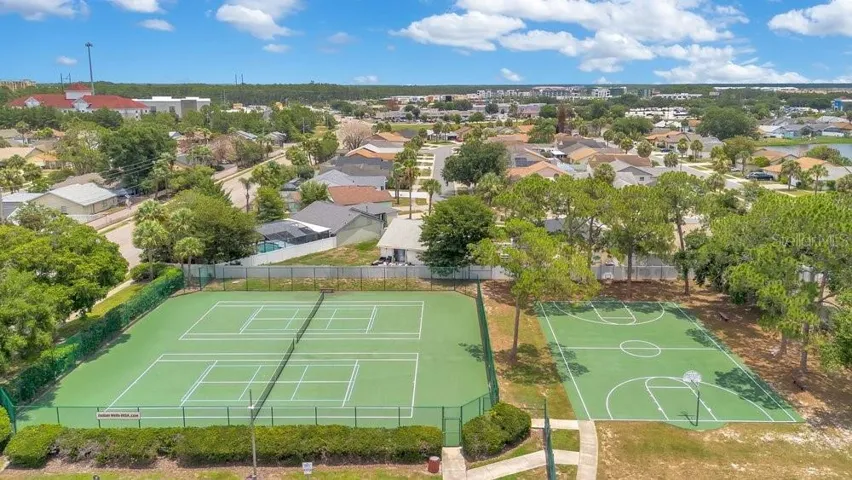 Community Tennis and Basketball Courts
