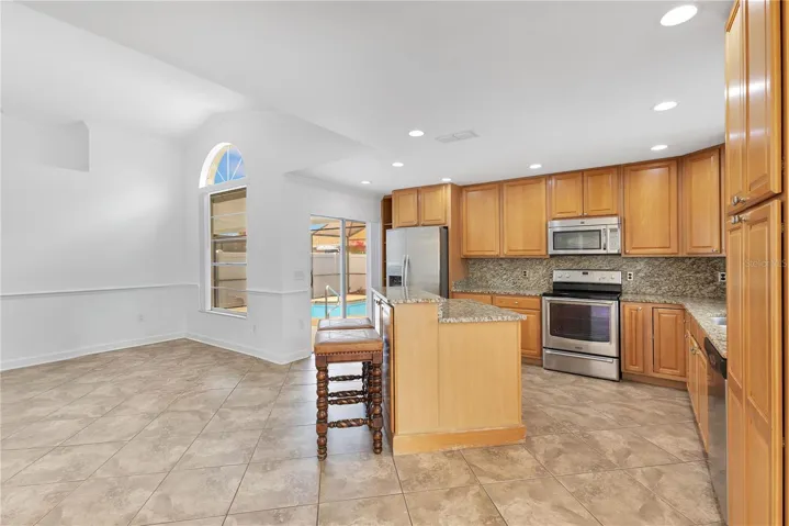 Kitchen and Living Room