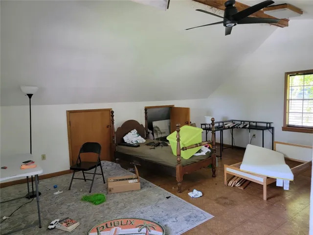 Bonus area over the garage