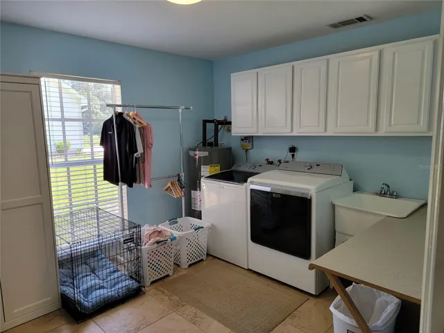 Inside laundry